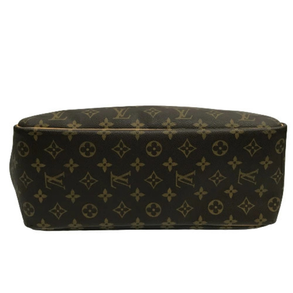 Louis Vuitton Deauville Handbag Boston Bowling Bag Brown Monogram - Picture 6 of 10